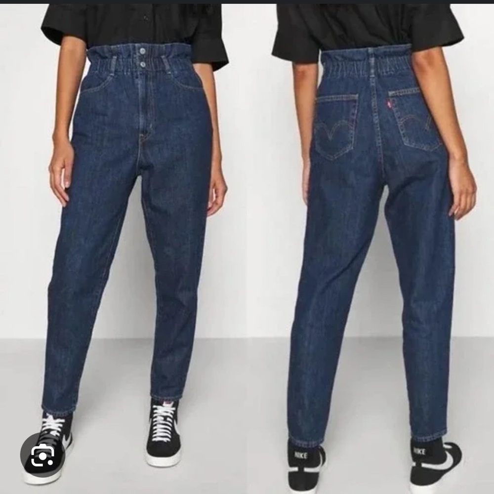 Levi’s High-Waisted Paper Bag Jeans